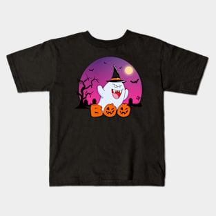 Come with me boo Kids T-Shirt